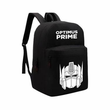 Imagem de Mochila Escolar Bolsa Optimus Prime Transformers Autobots - Smart Stam