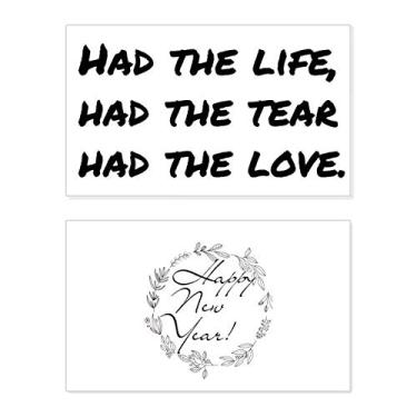 Imagem de Famosa poesia citação vida lágrima amor ano novo cartão felicitações mensagem presente