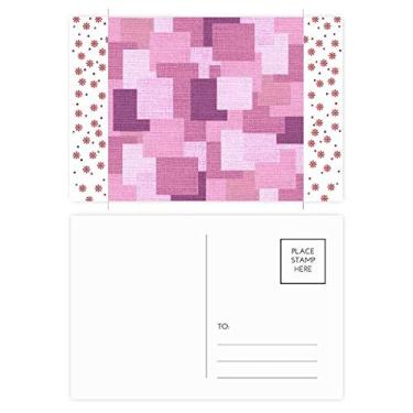 Imagem de Tecido de malha de linho, roxo, quadrado, mosaico, Natal, Natal, Natal, celebração, cartão postal