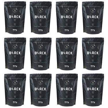 Imagem de KIT COM 12 ERVA MATE 500G PARA TERERÉ BLACK ERVA (Hortelã Ice)