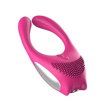 Imagem de Vibrador Choque Triplo Motores Ponto G Estimulador Clitóris Brinquedos Sexuais Zatla Shop (Rosa)