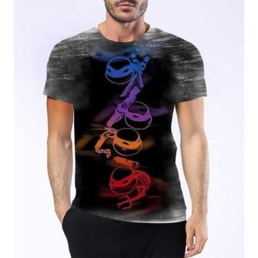 Imagem de Camisa Camiseta As Tartarugas Ninjas Rafa Leo Dona Miche 10 - Estilo K