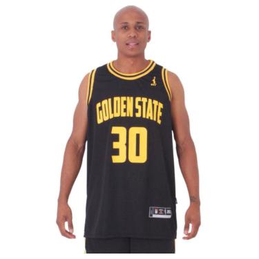 Imagem de Regata Basquete Masculina M10 Golden State