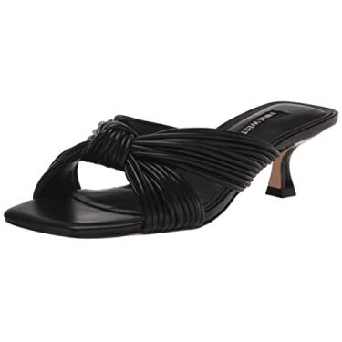 Imagem de NINE WEST Sandália feminina de salto Dafidil, Preto 001, 6