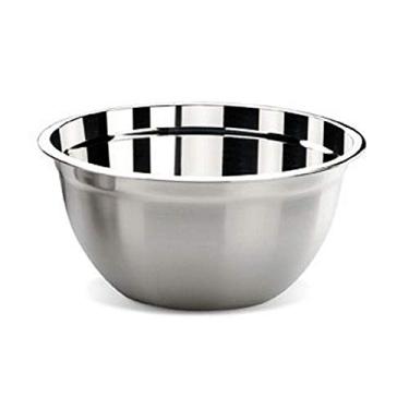 Imagem de Tigela Funda de Inox Reforçada, 26 cm, Gedex ECO-822, Prata