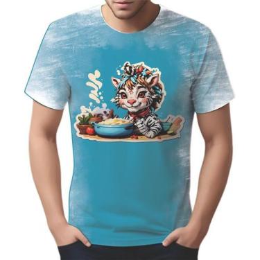 Imagem de Camiseta Camisa Tshirt Chefe Zebra Cozinheira Cozinha 2 - Enjoy Shop