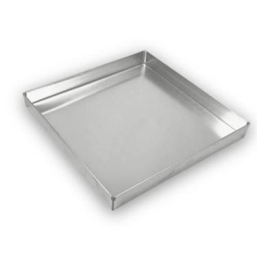 Imagem de FORMA ASSADEIRA QUADRADA PARA BROWNIE 25X25X3 ALUMÍNIO