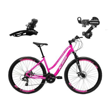 Imagem de Bicicleta Rebaixada Feminina 29 KSW 21V Shimano Freio Disco