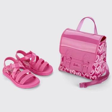 Imagem de Sandália Infantil Barbie Sweet Bag Grendene Kids - Pink
