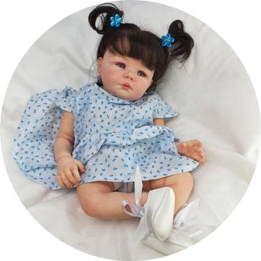 Imagem de Bebe Reborn Menina Corpo de Pano Princesa Realista + Enxoval