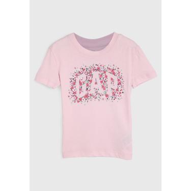 Imagem de Infantil - Camiseta GAP Floral Rosa GAP 888862 menina
