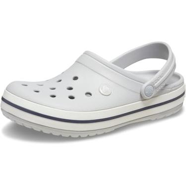 Imagem de Crocs Sandália Crocband Atmosphere - 36 Branco Feminina Adultos Frequentadores de Festas