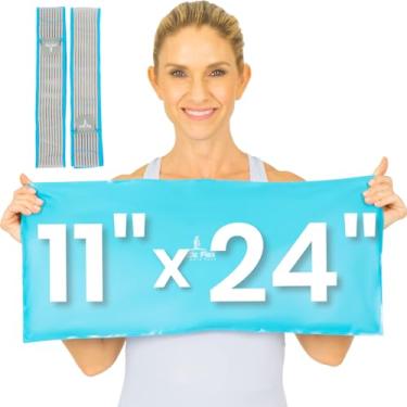 Imagem de Pacote de gelo flexível Arctic Flex – Bolsa de terapia de gel grande quente e frio – Almofada de freezer médico – Envoltório de compressão aquecido para enxaqueca, joelho, pescoço,