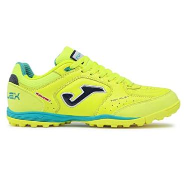 Imagem de Chuteira De Society Joma Top Flex - Limão e Azul Cor:Verde;Tamanho:40