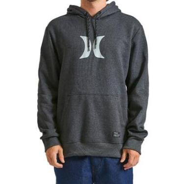 Imagem de Moletom Hurley Canguru Icon WT24 Masculino-Masculino