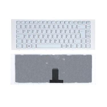 Imagem de Teclado Para Sony Vaio Vpc-Eg Vpceg Pcg-61A12l Branco - Neide Notebook