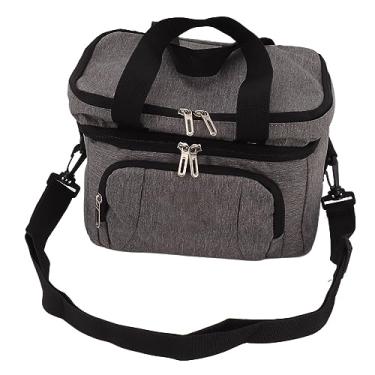 Imagem de Bolsa Térmica Dobrável à Prova de Vazamento, Resistente, Pano Oxford, Lancheira, Portátil, Isolada, Viagem, Praia, Piquenique, Acampamento (10L)