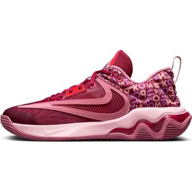 Imagem de NIKE Giannis Immortality 3, três quartos de alto homem, Nobre Red Ice Peach Desert Berry, 41 BR