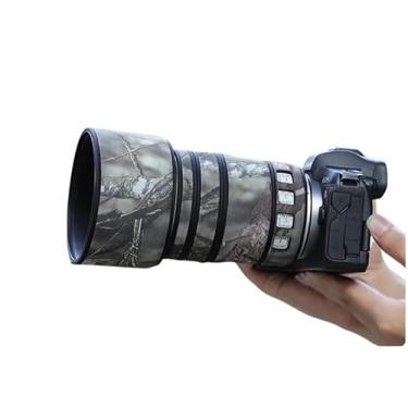 Imagem de CHASING BIRDS Capa de lente impermeável camuflada para Canon RF 70-200 mm F4 L é USM capa protetora de lente à prova de chuva (camuflagem de pinheiro, com extensor RF 1,4X e 2X)