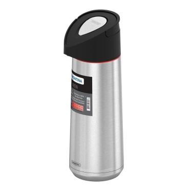 Imagem de Garrafa Térmica Tramontina Exata Em Aço Inox Com Ampola De Aço 2 L