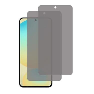 Imagem de UPONEW [Pacote com 2 para Samsung Galaxy S24 Fe 2024 Protetor de tela de vidro temperado antiespião antiarranhões