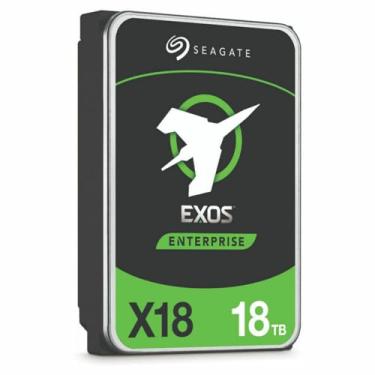 Imagem de HD 18TB SAS Seagate Exos X18 Enterprise Capacity - ST18000NM004J (3,5pol, 12Gb/s, 7.200 RPM, 256MB Cache)