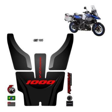 Imagem de Adesivo Protetor De Tanque Tank Pad Suzuki V-strom 1000 - Resitank, NP