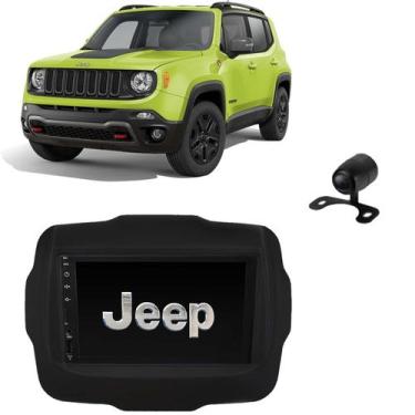 Imagem de Central Multimidia Mp5 Jeep Renegade + Moldura + Camera Tv - Tay Tech