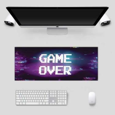 Imagem de Mouse Pad Grande Gamer Speed Game Over - Deluzz