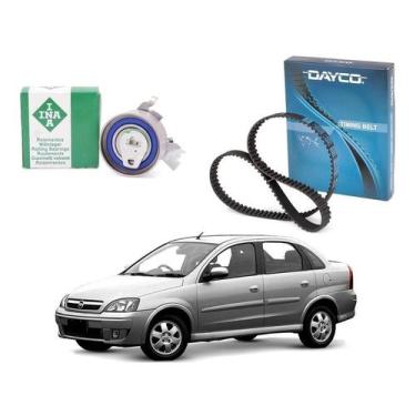Imagem de Kit Correia Dentada Tensor Corsa Novo Sedan 1.0 2002 A 2012 - Dayco