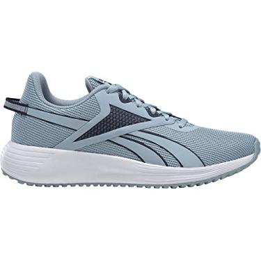 Imagem de Reebok Tênis de corrida feminino Lite Plus 3.0, Cinza/Vetor azul marinho/branco, 11
