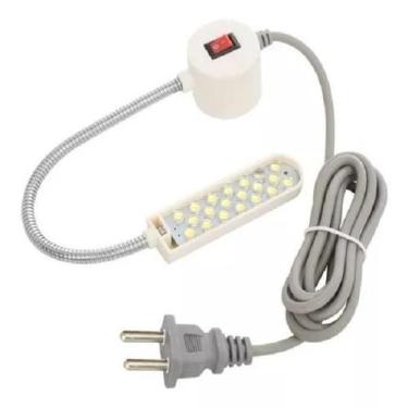Imagem de Luminária Lampada 20 Led Haste Flexível Maquina Costura - YOKE, Bivolt