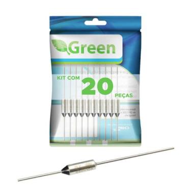 Imagem de 20x Fusível Térmico 227 10a 250v 227 Graus Para Fritadeira - Green, 04