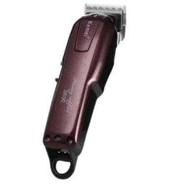 Imagem de Máquina Corta Cabelo Kemei não treme Silenciosa Acabamento - A.R Varie