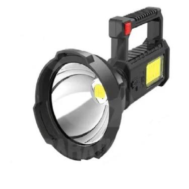 Imagem de Lanterna Holofote Mão Recarregavel Usb Prova D'água Portatil Farolete 