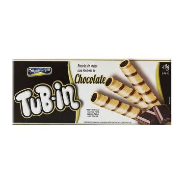 Imagem de Biscoito Tub-in Montevérgine Chocolate 48g - Montevergine