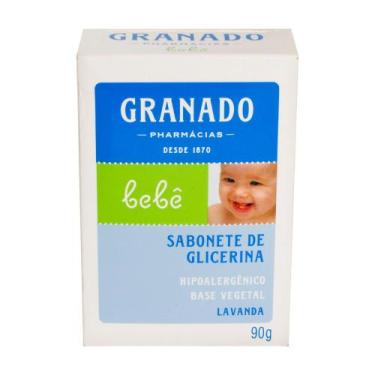Imagem de Sabonete Infantil Granado Bebê Lavanda com 90g, 1, 90g