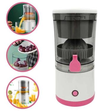 Imagem de Mini Liquidificador Portátil Multifuncional Automático Rosa - Dl Festa