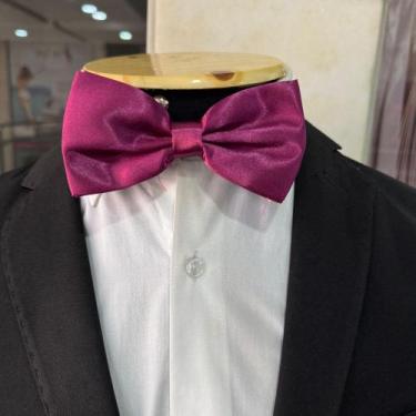 Imagem de Gravata Borboleta - Sem marca, Rosa fucsia