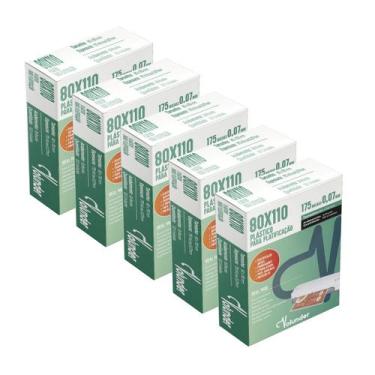 Imagem de Plástico Plastificação 80 X 110 mm 0.7 Volunder 500 Unidades