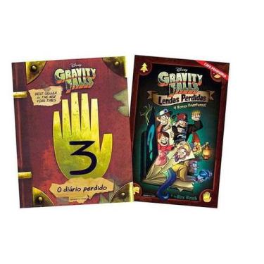 Imagem de Kit Livros Gravity Falls O Diario Perdido E Lendas Perdidas - Universo