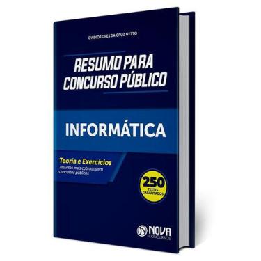 Imagem de Apostila Resumos Para Concurso Público 2019 - Informática