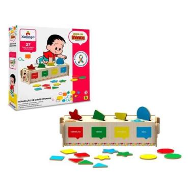 Imagem de Jogo Separação De Cores Formas Turma Da Monica Memoria Foco - Xalingo
