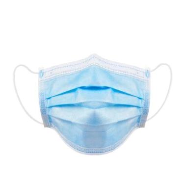 Imagem de Máscara Descartável Tripla Com Elástico Pacote 100 Unidades - Inoven