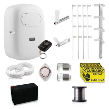 Imagem de Kit Cerca Elétrica Intelbras Haste Estrela 4 Isoladores 90 Metros