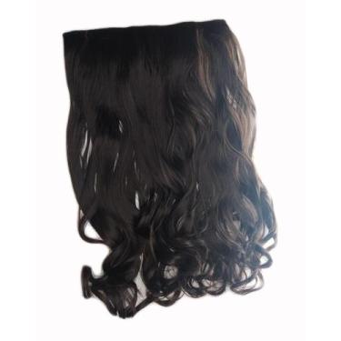 Imagem de Alongamento Aplique Tic Tac Ondulado Castanho Escuro 2 - C&C Shop