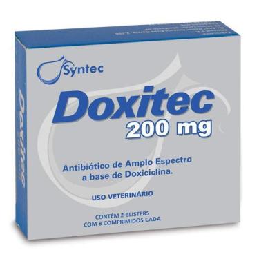 Imagem de Doxitec Syntec 200mg 16 Comprimidos - Syntec / Doxitec