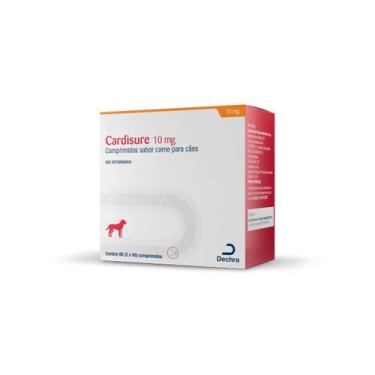 Imagem de Medicamento Dechra Cardisure para Cães 10mg - Contém 80 comprimidos