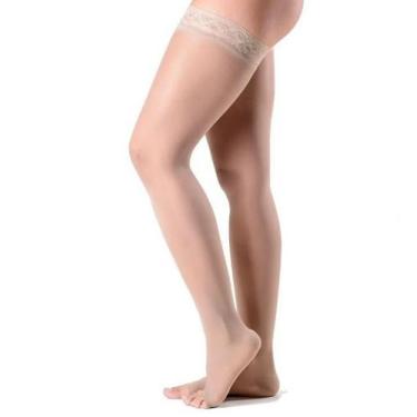 Imagem de Meia Coxa 782A Ever Sheer 20-30Mmhg Ponteira longo Aberta Sigvaris, Be