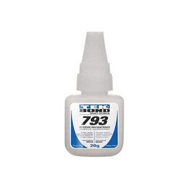 Imagem de Adesivo Instantaneo Cola 793 TekBond Super Cola 20g Anti Entupimento -